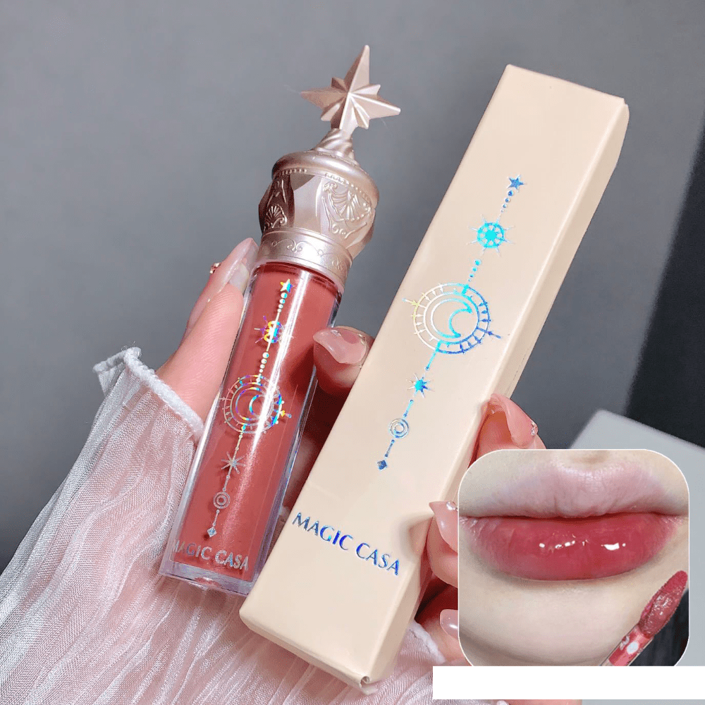 Moisturizing Mirror Lip Gloss Set Glass Glow Lips Thick Matte Lip Glaze Lipstick
