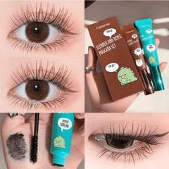 Brown Slender Mascara Dense Small Soft Brush Waterproof