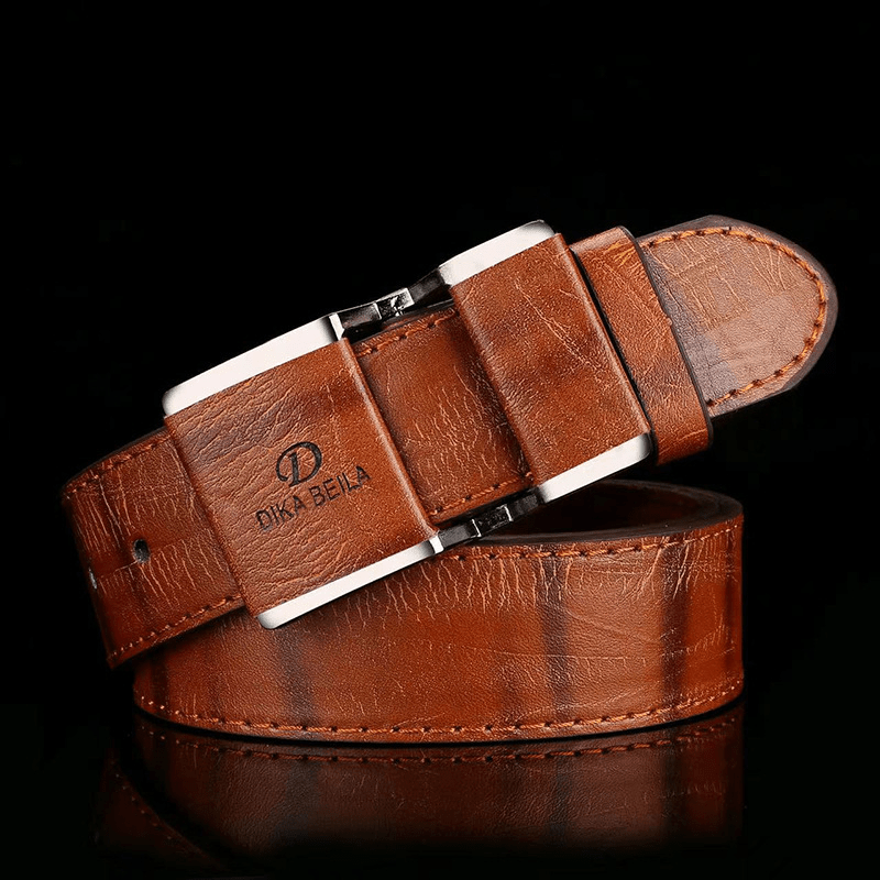 Men's Casual Business Buckle Belt for Outdoor Parties