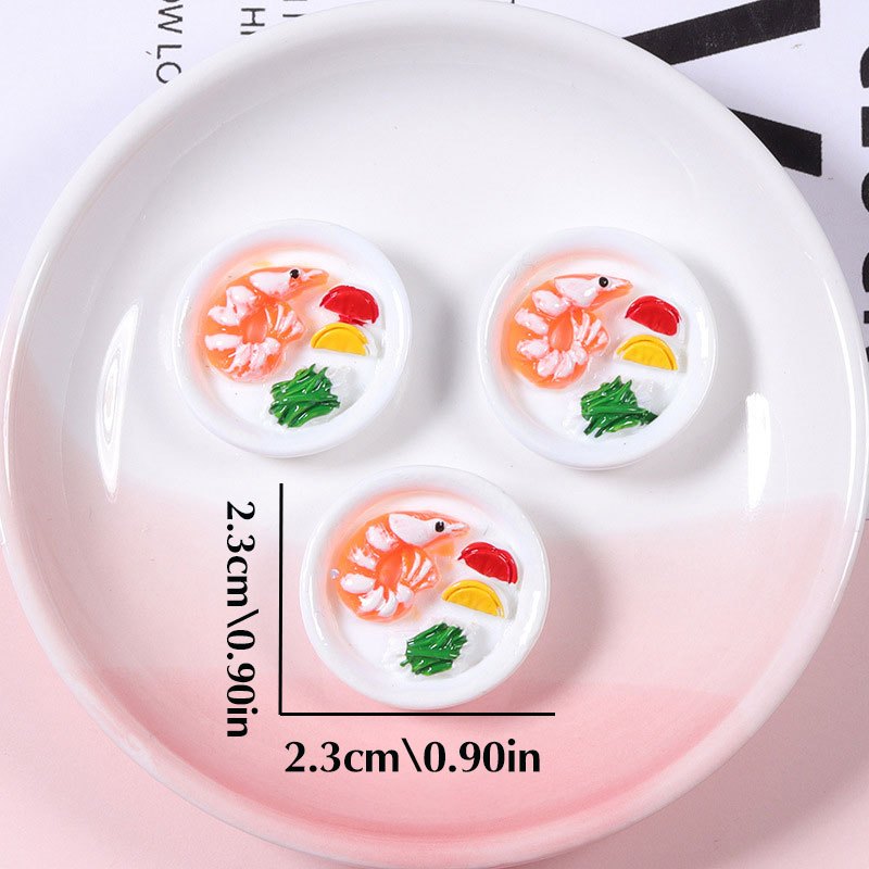 5pcs Dollhouse Breakfast Set for Dolls House Accessories