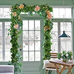 35ft Artificial Ivy Vine Realistic Faux Greenery for Events Home Decor