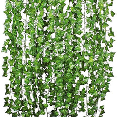 35ft Artificial Ivy Vine Realistic Faux Greenery for Events Home Decor