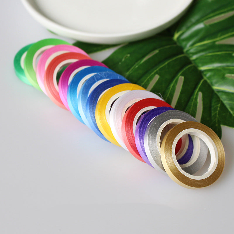 10 Rolls Plain Ribbon Balloon 48cm x 3 Wedding DIY Decoration Cable Tie