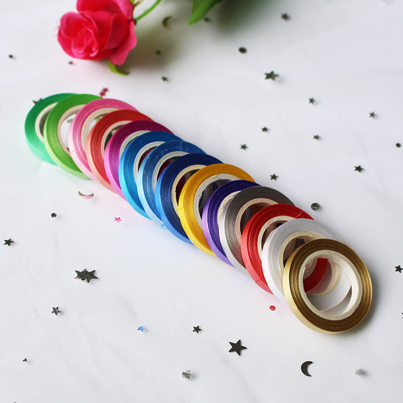 10 Rolls Plain Ribbon Balloon 48cm x 3 Wedding DIY Decoration Cable Tie