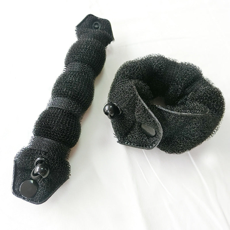 Hair Bun Styling Maker Nylon Hair Curler Accessory
