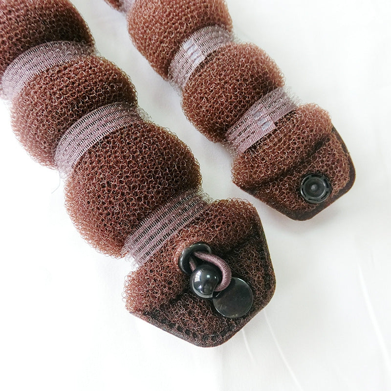 Hair Bun Styling Maker Nylon Hair Curler Accessory