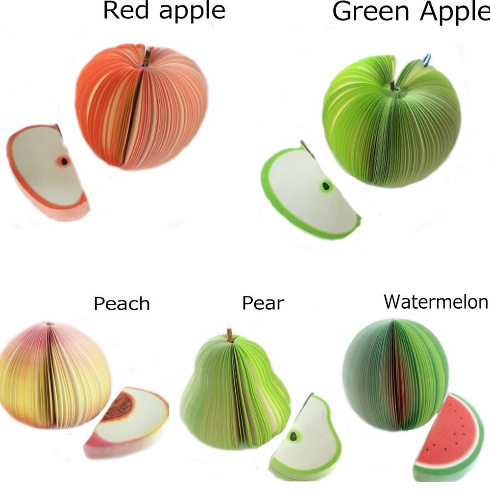Fruit & Veggie Memo Bookmarks Sticky Notes