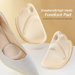 5 Pairs High Heels Insole Pads Foam Support Foot Care Toe Pain Size Adjust