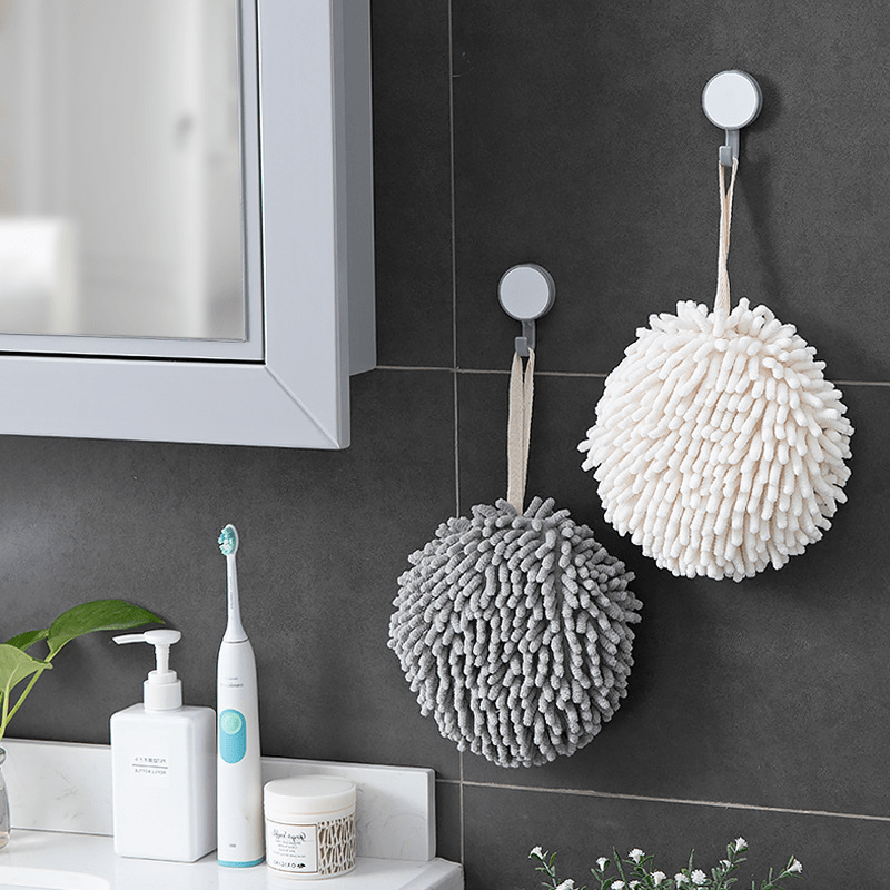 Quick Drying Kitchen & Bathroom Hand Towel - Absorbent & Convenient