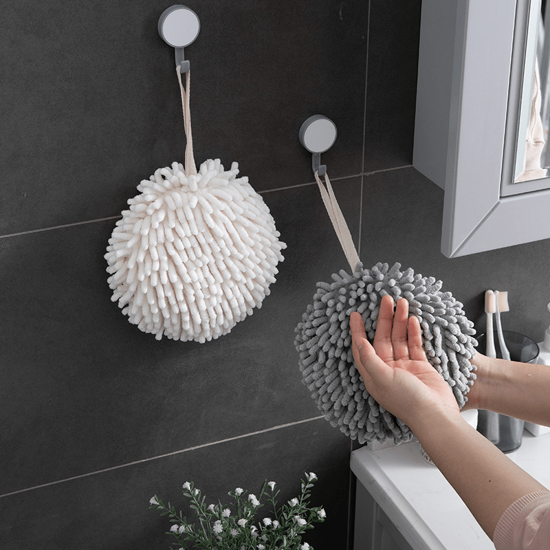 Quick Drying Kitchen & Bathroom Hand Towel - Absorbent & Convenient