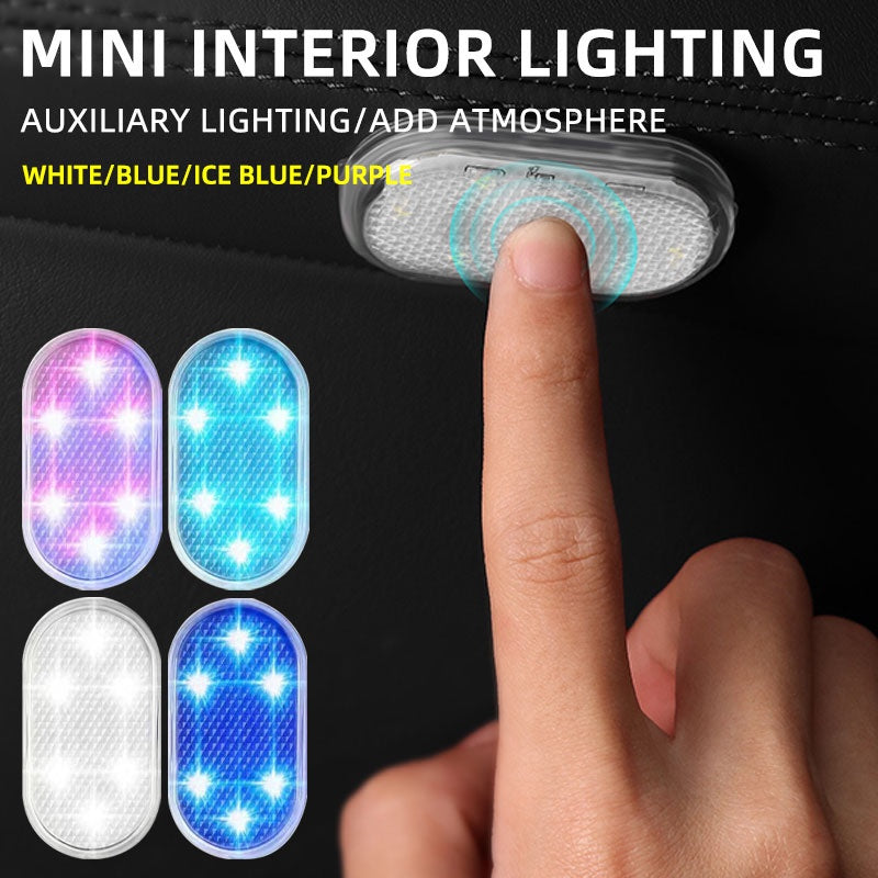 Car Interior Mini Touch Ambient Light USB Charging LED Night Light