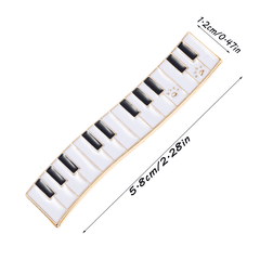 Piano Shaped Hair Clip for Girls Women