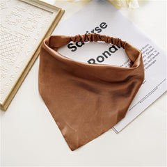 Solid Color Fabric Head Scarf Women's Hair Band