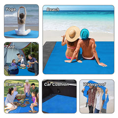 1pc 2x2 1m Camping Mat Waterproof Beach Blanket Portable Lightweight Mat