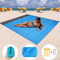 1pc 2x2 1m Camping Mat Waterproof Beach Blanket Portable Lightweight Mat