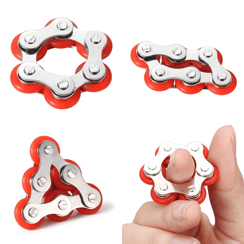 Roller Chain Fidget Toy Stress Reducer for ADD ADHD Anxiety