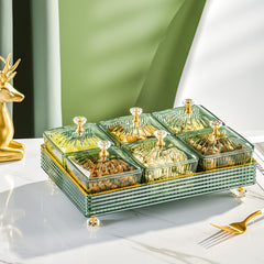 7pcs Nordic Candy Box Set Home Style Snack Plate