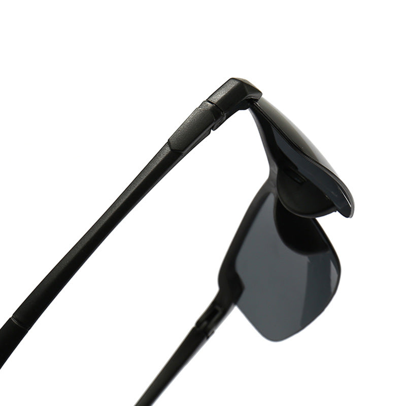 Men's Small Frame UV Protection Sport Sunglasses with Case