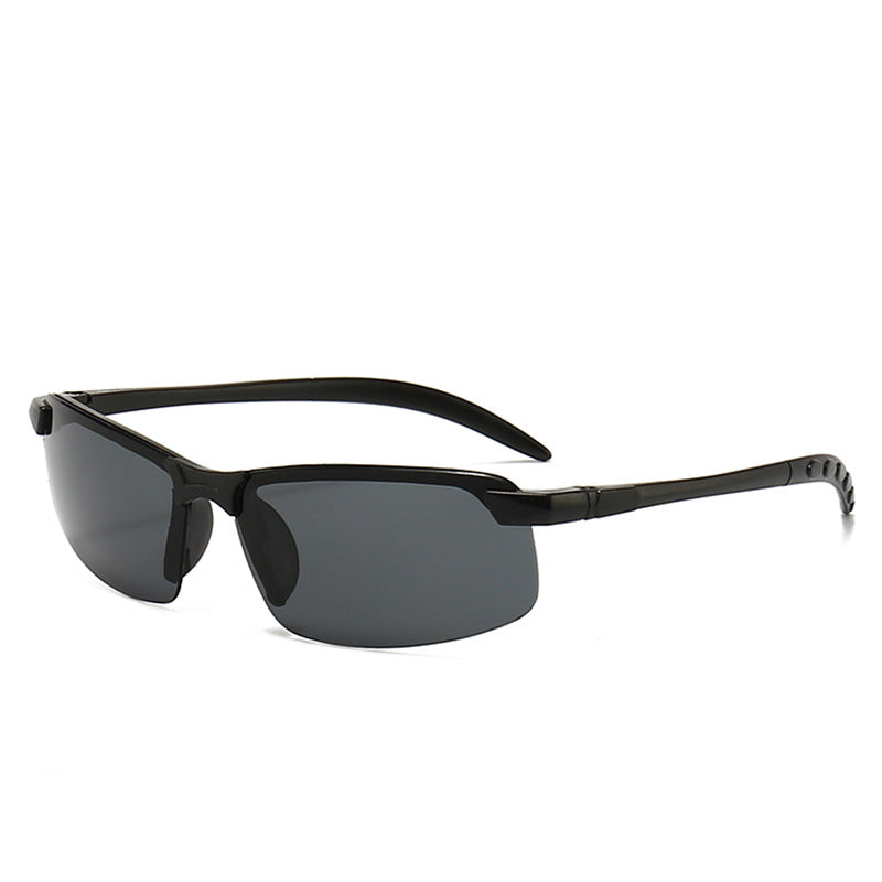 Men's Small Frame UV Protection Sport Sunglasses with Case