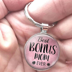 Mother's Gift Bonus Mom Letters Keychain Car Key Holder Buy 1 Get 1