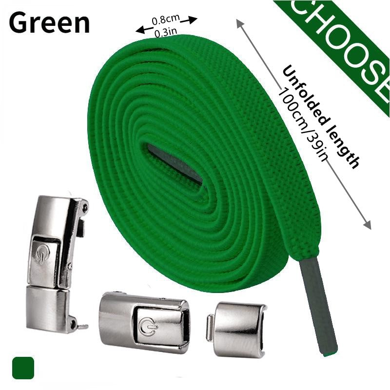 No Tie Elastic Shoelaces for Kids and Adults 2pcs Set