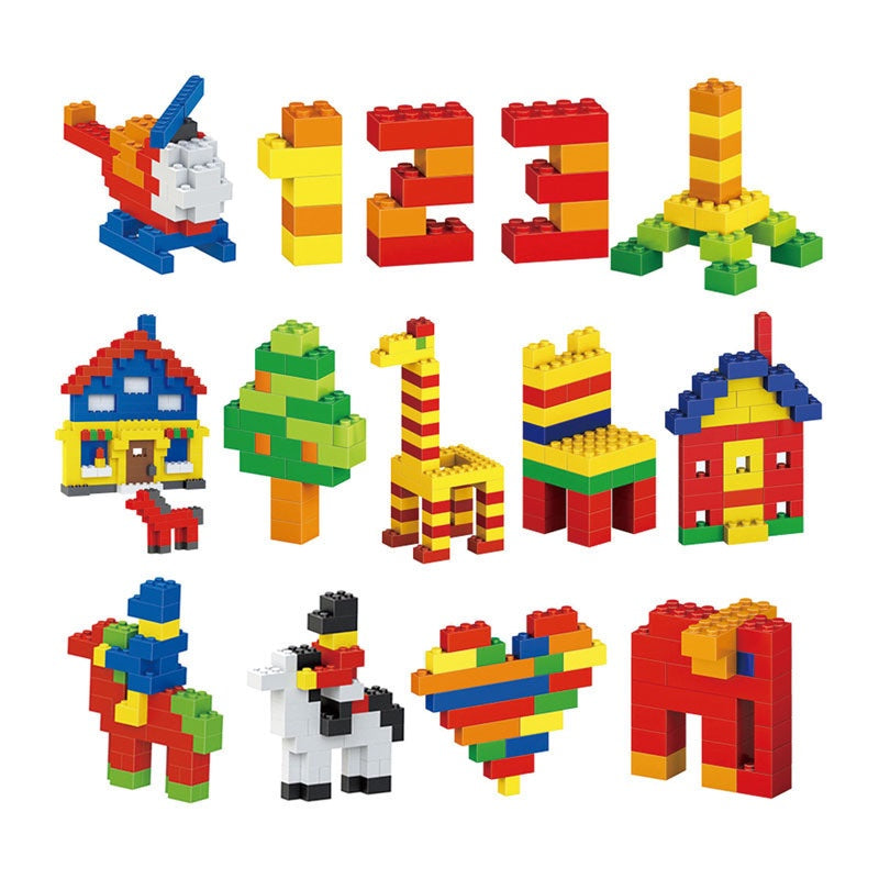 1000pcs Building Blocks Toy Set Educational Halloween Christmas