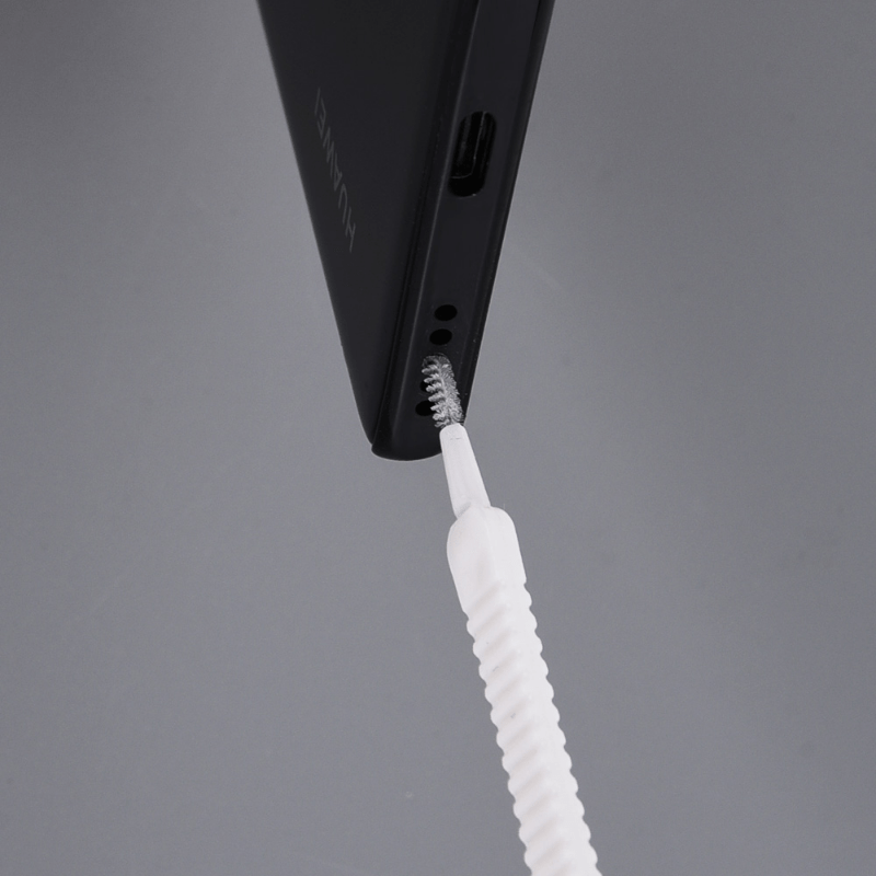 10pcs Charging Port Dust Plug Kit With Cleaning Brush And Keyboard Cleaning Tool