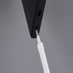 10pcs Charging Port Dust Plug Kit With Cleaning Brush And Keyboard Cleaning Tool