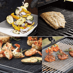 Non Stick BBQ Grill Mat Portable Outdoor Picnic Cooking Tool