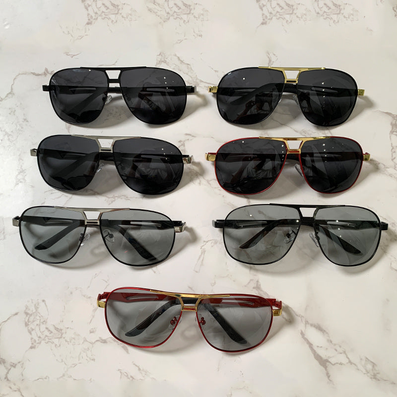 Men's Polarized Photochromic Driving Sunglasses UV400 Retro Style