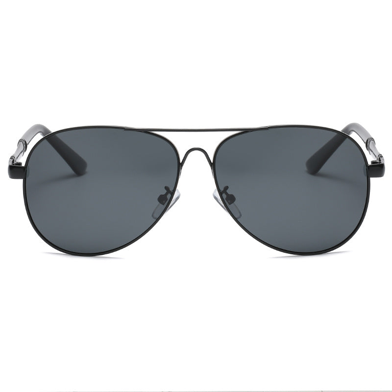 Men's Metal Frame Polarized Driving Sunglasses UV400 Sun Protection