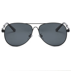 Men's Metal Frame Polarized Driving Sunglasses UV400 Sun Protection