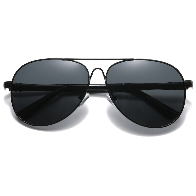 Men's Metal Frame Polarized Driving Sunglasses UV400 Sun Protection