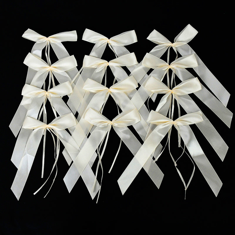 50pcs Satin Ribbon Butterfly Wedding Car Decoration Gift