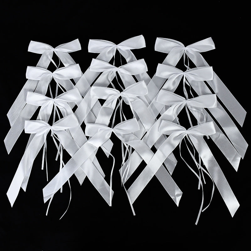 50pcs Satin Ribbon Butterfly Wedding Car Decoration Gift