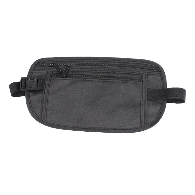 Outdoor Close fitting Sports Waist Bag Waterproof Anti theft Invisible
