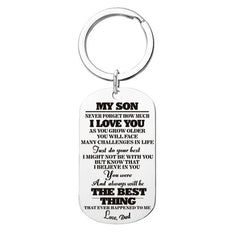 Metal Keychain For Daughter Son Birthday Gift For Teens Boys Girls