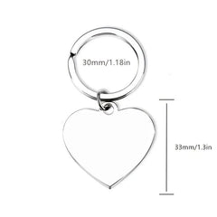 Heart Shaped Keyring Perfect Sister Gift for Christmas Birthday or Graduation