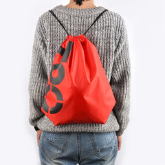 Durable Drawstring Backpack with Large Capacity