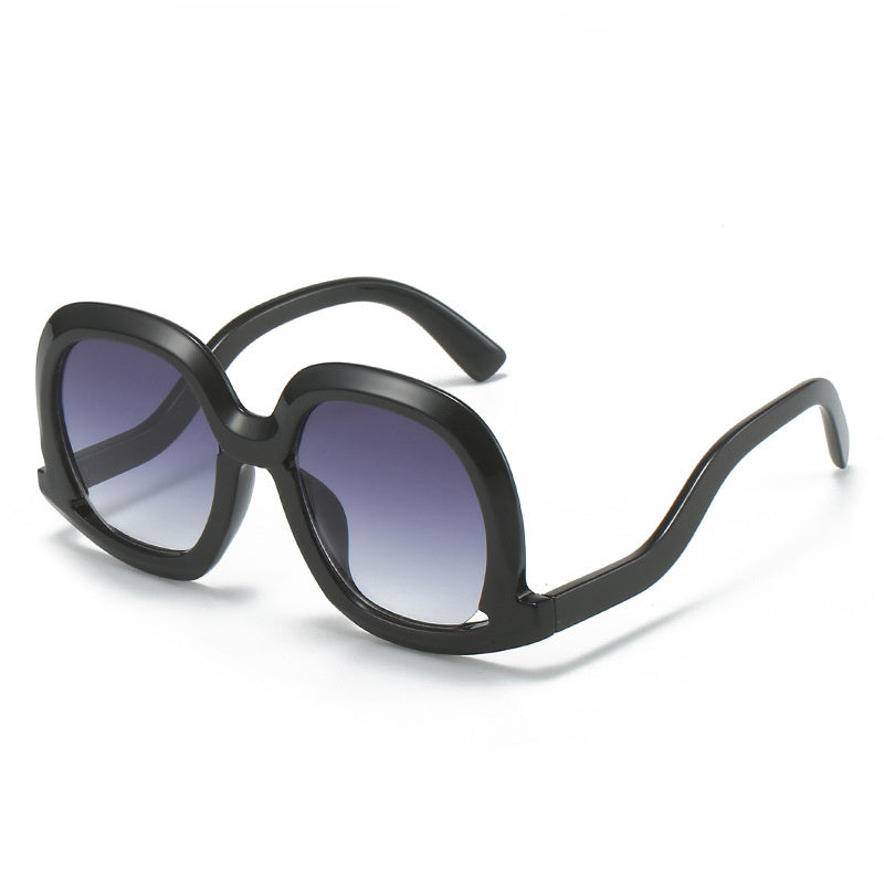 Y2K Large Square Sunglasses Beach Party UV400