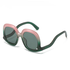 Y2K Large Square Sunglasses Beach Party UV400