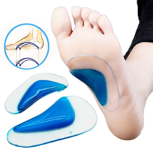 Arch Support Insoles Flat Feet Relief Silicone Gel Orthopedic Inserts