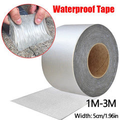 Waterproof Aluminum Foil Butyl Tape High Temp Resistance