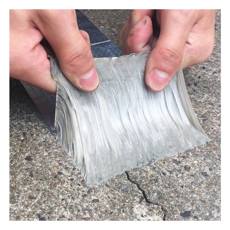 Waterproof Aluminum Foil Butyl Tape High Temp Resistance
