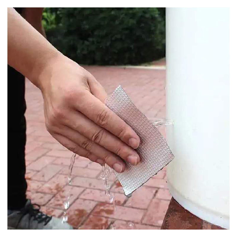 Waterproof Aluminum Foil Butyl Tape High Temp Resistance