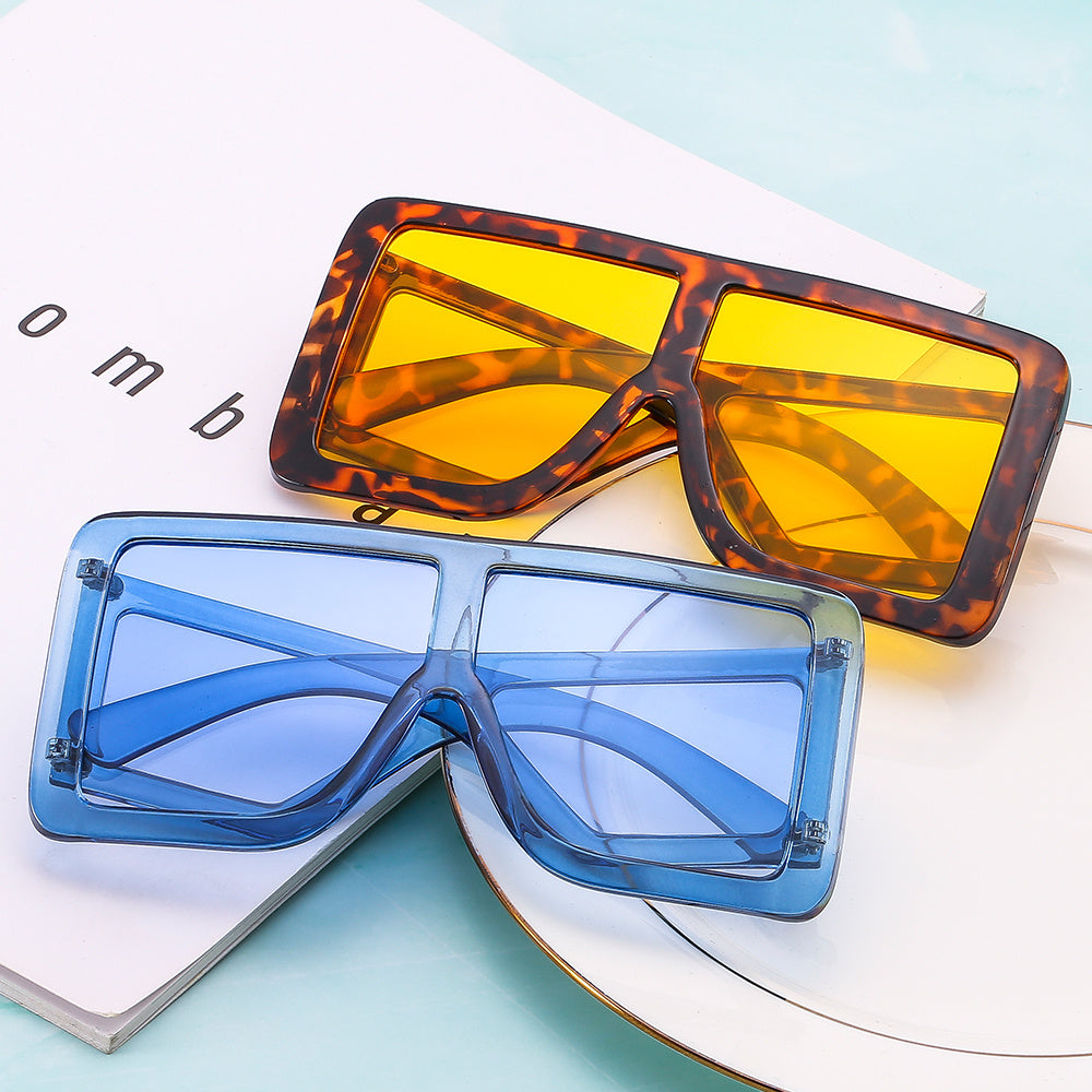 Y2K Polarized Oversized Square Sunglasses UV400