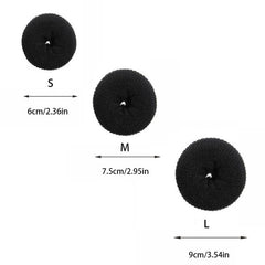 3pcs Foam Sponge Bun Maker Hair Accessory Hair Styler Hair Ropes