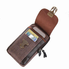 Small Zipper Phone Bag Waist Bag Coin Purse