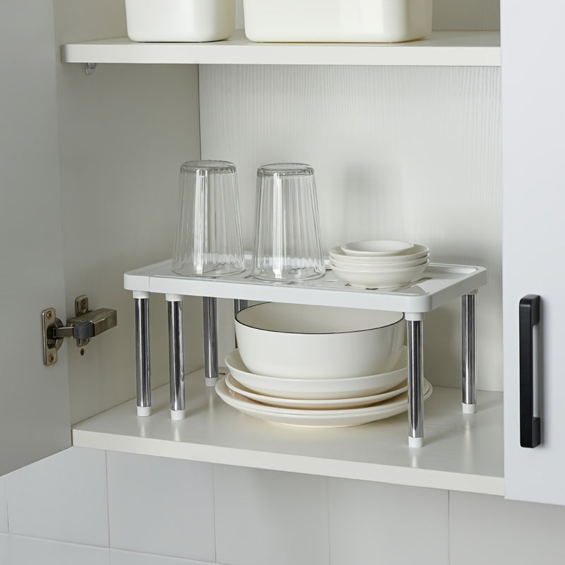 Retractable Kitchen Shelf for Dishes Seasonings Storage
