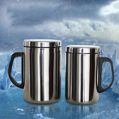 Insulated Water Cup With Lid 350ml 500ml for Outdoor Sports Camping Picnic